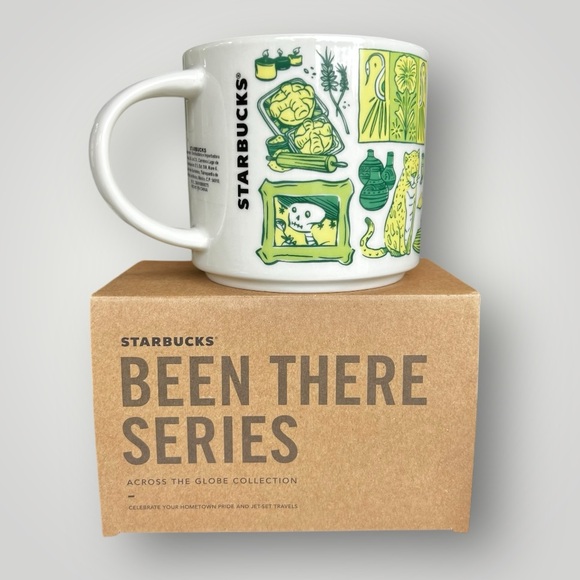 Hola! MEXICO Starbucks Green Collectible Souvenir 14oz Coffee Mug Cup New - Picture 4 of 12